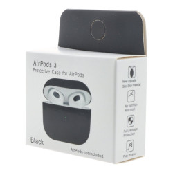 Θήκη Σιλικόνης Anti-drop Case για AirPods 3 - Μαύρο