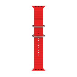 Λουράκι Σιλικόνης Ocean Silicone για Apple Watch Ultra 49mm / 45mm / 44mm / 42mm – Red