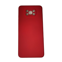 Θήκη Σιλικόνης Liquid Silicone για Xiaomi Poco X3 NFC / Poco X3 Pro – Red