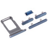 Σετ Πλήκτρων Sim Tray / Volume & On-Off Buttons για iPhone 12 Pro Max – Μπλε