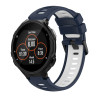 Λουράκι Σιλικόνης Two-Color για Garmin Forerunner 735 / 735XT - Midnight Blue / White