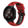 Λουράκι Σιλικόνης Two-Color για Garmin Forerunner 735 / 735XT – Red / Black