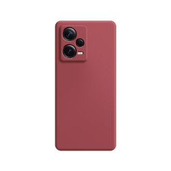 Θήκη Σιλικόνης Liquid Silicone για Xiaomi Redmi Note 12 5G / Poco X5 – Κόκκινο