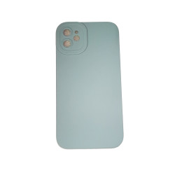 Θήκη Σιλικόνης Magic Cube με Προστασία Κάμερας για iPhone 11 - Baby Blue