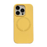 Θήκη Σιλικόνης Liquid Silicone με Magsafe για iPhone 12 Pro Max – Yellow