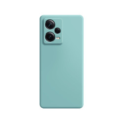 Θήκη Σιλικόνης Liquid Silicone για Xiaomi Redmi Note 12 5G / Poco X5 – Sky Blue