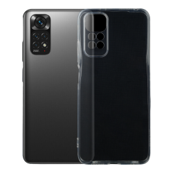 Θήκη Σιλικόνης TPU με Προστασία Κάμερας για Xiaomi Redmi Note 11 / 11s - Διάφανο