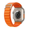 Υφασμάτινο Λουράκι WiWU Nylon Loop για Apple Watch Ultra 49mm / 45mm / 44mm / 42mm (6936686408400) – Orange