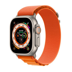 Υφασμάτινο Λουράκι WiWU Nylon Loop για Apple Watch Ultra 49mm / 45mm / 44mm / 42mm (6936686408400) – Orange
