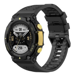 Λουράκι Σιλικόνης για Amazfit T-Rex 2 – Black