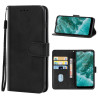 Θήκη Πορτοφόλι Leather Style για Nokia C30 – Μαύρο