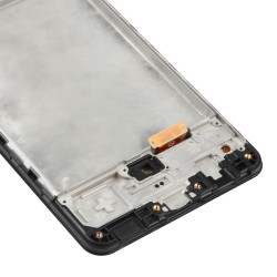 OEM Οθόνη OLED LCD & Μηχανισμός Αφής με Πλαίσιο για Samsung Galaxy A31 (SM-A315) - Μαύρο