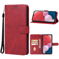 Θήκη Πορτοφόλι Leather Style για Samsung Galaxy A14 5G - Red