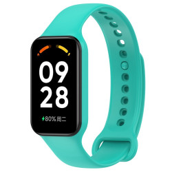 Λουράκι Σιλικόνης για Redmi Smart Band 2 / Mi Band 8 Active – Cyan