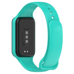 Λουράκι Σιλικόνης για Redmi Smart Band 2 / Mi Band 8 Active – Cyan