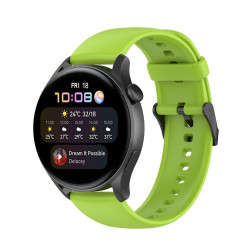 Λουράκι Σιλικόνης Solid για Huawei Watch 4 / Watch 4 Pro – Lime Green