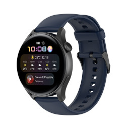 Λουράκι Σιλικόνης Solid για Huawei Watch 4 / Watch 4 Pro – Navy Blue