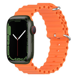 Λουράκι Σιλικόνης Ocean Silicone για Apple Watch 41mm / 40mm / 38mm – Orange