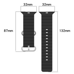 Λουράκι Σιλικόνης Ocean Silicone για Apple Watch 41mm / 40mm / 38mm – Yellow