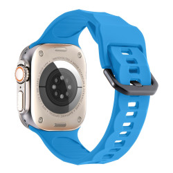 Λουράκι Σιλικόνης Ripple Loop για Apple Watch Ultra 49mm - Sky Blue