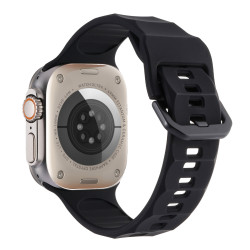 Λουράκι Σιλικόνης Ripple Loop για Apple Watch Ultra 49mm - Black