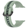 Λουράκι Σιλικόνης Dual Color Loop για Apple Watch Ultra 49mm - Light Green / Green