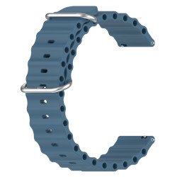 Λουράκι Σιλικόνης 22mm Ocean Style για Huawei GT2 Pro / GT2 / GT - Rock Gray