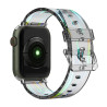 Λουράκι Σιλικόνης Aurora για Apple Watch 42mm / 44mm / 45mm / 49mm – Smoke