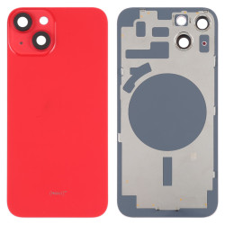 Ανταλλακτικό Καπάκι Back Glass με Camera Lens για iPhone 14 – Red