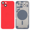 Ανταλλακτικό Καπάκι Back Glass με Camera Lens για iPhone 14 – Red
