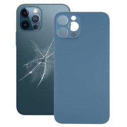Ανταλλακτικό Καπάκι Big Camera Hole Back Glass για iPhone 12 Pro – Blue