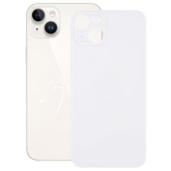 Ανταλλακτικό Καπάκι OEM Big Camera Hole Back Glass για iPhone 14 Plus – White