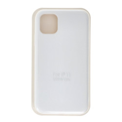 Θήκη Σιλικόνης Liquid Silicone για iPhone 11 – White