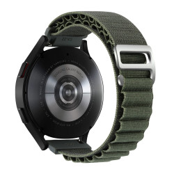 22mm Λουράκι Υφασμάτινο Alpine Loop Nylon για Huawei Watch 4 / 4 Pro / GT3 / GT3 Pro – Green
