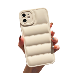 Θήκη Σιλικόνης Puffer Jacket για iPhone 11 - White