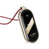 Mijobs Stainless Steel Necklace Pentant για Xiaomi Smart Band 8 / 9 / 10 – Red / Gold