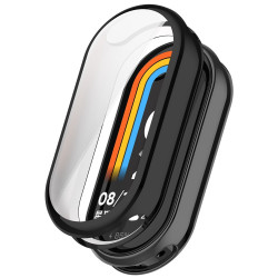 Θήκη TPU Προστασίας Οθόνης & Πλαίσιου για Xiaomi Smart Band 8 – Black