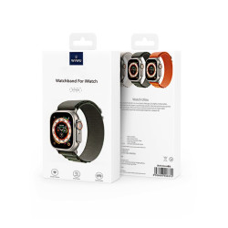 Υφασμάτινο Λουράκι WiWU Nylon Loop για Apple Watch Ultra 49mm / 45mm / 44mm / 42mm (6936686408417) – Starlight