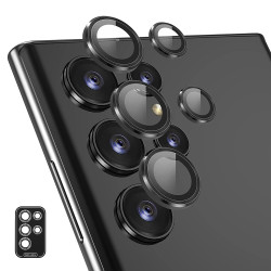 Σετ Προστασίας Κάμερας ENKAY Rear Lens 5 τμχ για Samsung Galaxy S23 Ultra 5G – Black