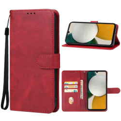 Θήκη Πορτοφόλι Leather Style για Samsung Galaxy A34 5G – Red