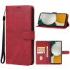 Θήκη Πορτοφόλι Leather Style για Samsung Galaxy A34 5G – Red
