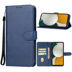 Θήκη Πορτοφόλι Leather Style για Samsung Galaxy A34 5G – Blue
