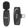 Hoco L15 Lavalier Wireless Digital Microphone για iPhone - Μαύρο