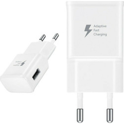 Samsung Φορτιστής Χωρίς Καλώδιο με Θύρα USB-A 15W (EP-TA200) Bulk - Λευκό