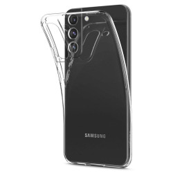 Θήκη Σιλικόνης Spigen ACS03984 Liquid Crystal για Samsung S22 – Διάφανο