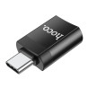 HOCO UA17 Αντάπτορας OTG Type-C(Male) σε USB3.0(Female) - Black