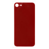 Ανταλλακτικό Πίσω Καπάκι Big Hole Battery Back Cover για iPhone SE 2020 / SE 2022 – Red
