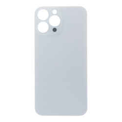 Ανταλλακτικό Πίσω Καπάκι Big Hole Battery Back Cover για iPhone 13 Pro Max – White