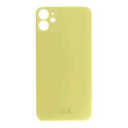 Ανταλλακτικό Πίσω Καπάκι Big Hole Battery Back Cover για iPhone 11 – Yellow