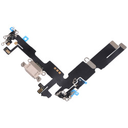 Θύρα Φόρτισης Charging Port Flex για iPhone 14 Plus – White